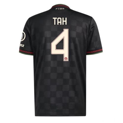 Billige Fotballdrakt Bayern Munich Jonathan Tah #4 Replika Tredjedrakt 2025-26 Kortermet Billige Fotballdrakt Bayern Munich Jonathan Tah #4 Replika Tredjedrakt 2025-26 Kortermet